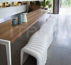 Итальянские Уличная мебель - Пуф River Snake 903 Итальянские Уличная мебель - Пуф River Snake 903 фабрика Tonon