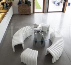 Итальянские Уличная мебель - Пуф River Snake 903 Итальянские Уличная мебель - Пуф River Snake 903 фабрика Tonon