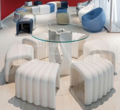 Итальянские Уличная мебель - Пуф River Snake 903 Итальянские Уличная мебель - Пуф River Snake 903 фабрика Tonon