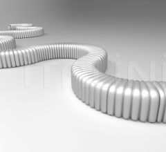 Итальянские Уличная мебель - Пуф River Snake 903 Итальянские Уличная мебель - Пуф River Snake 903 фабрика Tonon