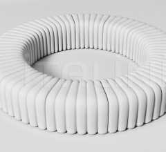 Итальянские Уличная мебель - Пуф River Snake 903 Итальянские Уличная мебель - Пуф River Snake 903 фабрика Tonon