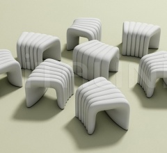 Итальянские Уличная мебель - Пуф River Snake 903 Итальянские Уличная мебель - Пуф River Snake 903 фабрика Tonon