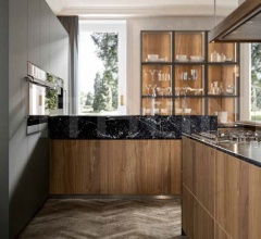 Итальянские Кухни с барной стойкой - Кухня BORGHESE 4 Итальянские Кухни с барной стойкой - Кухня BORGHESE 4 фабрика Old Line