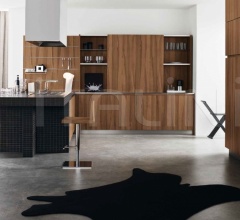 Итальянские Кухни с барной стойкой - Кухня LOOP WALNUT Итальянские Кухни с барной стойкой - Кухня LOOP WALNUT фабрика Old Line