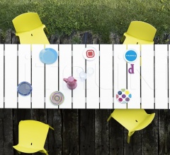 Стол обеденный Sushi slatted Outdoor фабрика Kristalia