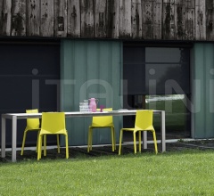 Стол обеденный Sushi slatted Outdoor фабрика Kristalia