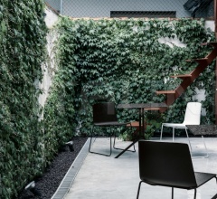 Стул Rama Slide Base Outdoor фабрика Kristalia