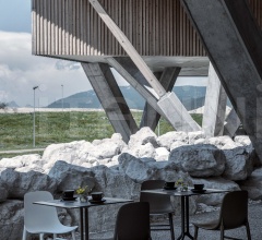 Стул Sharky Alu фабрика Kristalia