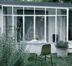 Стул Sharky Alu фабрика Kristalia