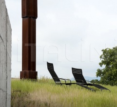 Шезлонг Rest chais lounge фабрика Kristalia