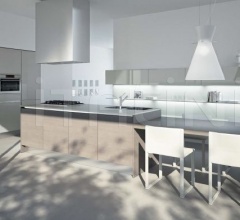 Итальянские Кухни с барной стойкой - Кухня One 2 Итальянские Кухни с барной стойкой - Кухня One 2 фабрика Ernestomeda