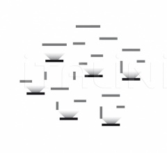 Итальянские Свет - Настенный светильник Set Итальянские Свет - Настенный светильник Set фабрика Vibia