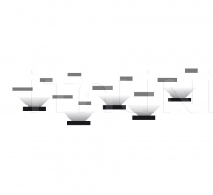 Итальянские Свет - Настенный светильник Set Итальянские Свет - Настенный светильник Set фабрика Vibia