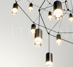 Итальянские Свет - Подвесной светильник Wireflow Chandelier Итальянские Свет - Подвесной светильник Wireflow Chandelier фабрика Vibia