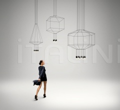 Итальянские Свет - Подвесной светильник Wireflow Итальянские Свет - Подвесной светильник Wireflow фабрика Vibia