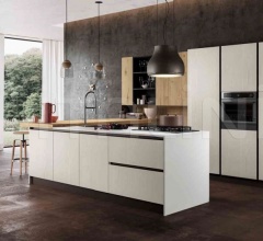 Итальянские Кухни с барной стойкой - Кухня ASIA 4 Итальянские Кухни с барной стойкой - Кухня ASIA 4 фабрика Arredo3 srl