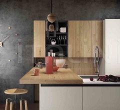 Итальянские Кухни с барной стойкой - Кухня ASIA 4 Итальянские Кухни с барной стойкой - Кухня ASIA 4 фабрика Arredo3 srl