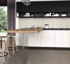 Итальянские Угловые кухни - Кухня GLASS 2 Итальянские Угловые кухни - Кухня GLASS 2 фабрика Arredo3 srl