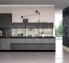 Итальянские Мини-кухни - Кухня GLASS 4 Итальянские Мини-кухни - Кухня GLASS 4 фабрика Arredo3 srl