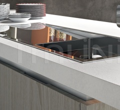 Итальянские Кухни с барной стойкой - Кухня LINEA 1 Итальянские Кухни с барной стойкой - Кухня LINEA 1 фабрика Arredo3 srl