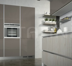 Итальянские Кухни с барной стойкой - Кухня LINEA 1 Итальянские Кухни с барной стойкой - Кухня LINEA 1 фабрика Arredo3 srl