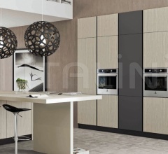 Итальянские Кухни с барной стойкой - Кухня LUNA 2 Итальянские Кухни с барной стойкой - Кухня LUNA 2 фабрика Arredo3 srl