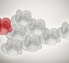 Итальянские Потолочные светильники - Потолочный светильник Nuage Итальянские Потолочные светильники - Потолочный светильник Nuage фабрика Foscarini