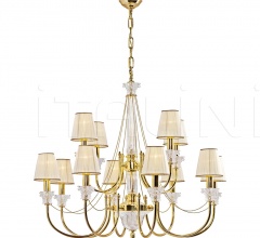 Итальянские Свет - Люстра 37089/8+4 фабрика Possoni