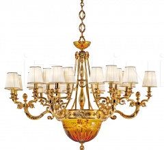 Итальянские Свет - Люстра 431/24+6 фабрика Possoni