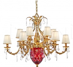 Итальянские Свет - Люстра 4400/12+3 фабрика Possoni