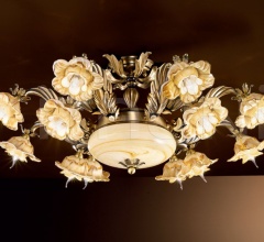 Итальянские Потолочные светильники - Потолочный светильник 560/8+4+2 Итальянские Потолочные светильники - Потолочный светильник 560/8+4+2 фабрика Possoni