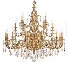 Итальянские Люстры - Люстра 791/12+6+6-SW/G Итальянские Люстры - Люстра 791/12+6+6-SW/G фабрика Possoni