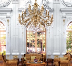 Итальянские Люстры - Люстра 791/12+6+6-SW/G Итальянские Люстры - Люстра 791/12+6+6-SW/G фабрика Possoni