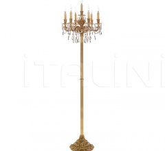 Итальянские Напольные светильники - Напольный светильник 798/P6+1-SW/G фабрика Possoni