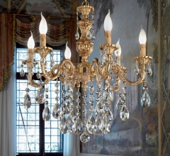 Итальянские Свет - Люстра 504/6-SH/G фабрика Possoni