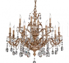 Итальянские Свет - Люстра 093/8+4-SW/G фабрика Possoni