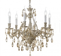 Итальянские Люстры - Люстра 093/6-SW/GS Итальянские Люстры - Люстра 093/6-SW/GS фабрика Possoni