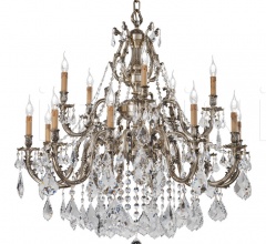 Итальянские Люстры - Люстра 090/10+5-SW/P Итальянские Люстры - Люстра 090/10+5-SW/P фабрика Possoni