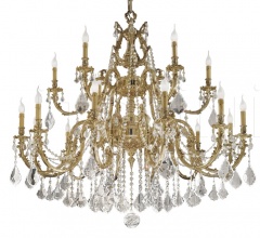 Итальянские Люстры - Люстра 090/12+6-SH/P Итальянские Люстры - Люстра 090/12+6-SH/P фабрика Possoni