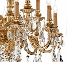 Итальянские Люстры - Люстра 777/8+4-SW/P Итальянские Люстры - Люстра 777/8+4-SW/P фабрика Possoni