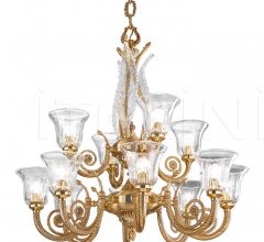 Итальянские Люстры - Люстра 918/8+4 Итальянские Люстры - Люстра 918/8+4 фабрика Possoni