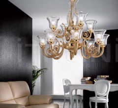 Итальянские Люстры - Люстра 918/8+4 Итальянские Люстры - Люстра 918/8+4 фабрика Possoni