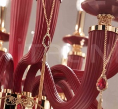 Люстра  Julienne red&gold L12+6 фабрика Euroluce Lampadari