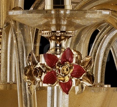 Люстра Sheen L8+4 фабрика Euroluce Lampadari