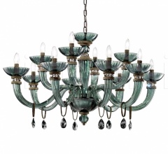 Люстра Dahlia L8+4 Люстра Dahlia L8+4 фабрика Euroluce Lampadari