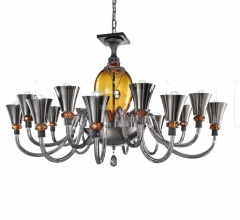 Люстра Audrey L8+8 Люстра Audrey L8+8 фабрика Euroluce Lampadari