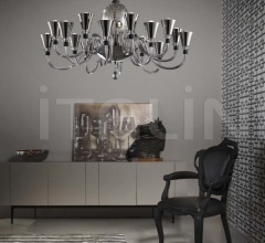 Люстра Audrey L8+8 Люстра Audrey L8+8 фабрика Euroluce Lampadari