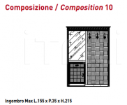 Прихожая Composition 10 Bam.art design