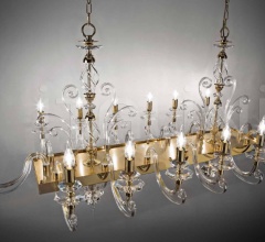 Люстра Alicante Clear Axis 14 Люстра Alicante Clear Axis 14 фабрика Euroluce Lampadari