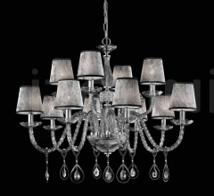 Люстра Toochic L8+4 shade Люстра Toochic L8+4 shade фабрика Euroluce Lampadari